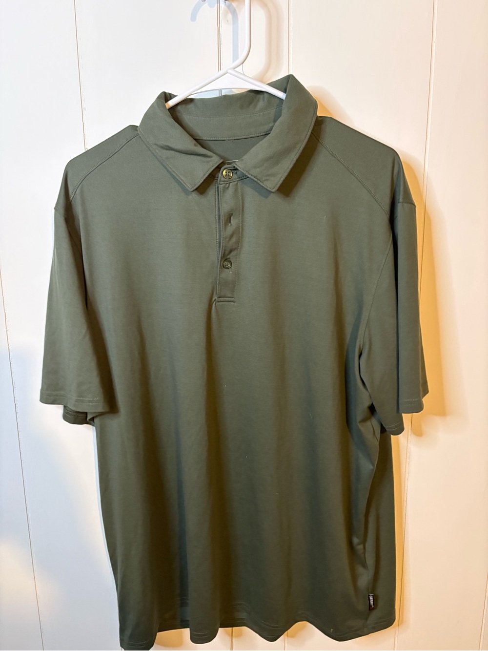 Gerry Weber Men's Polo in Olive